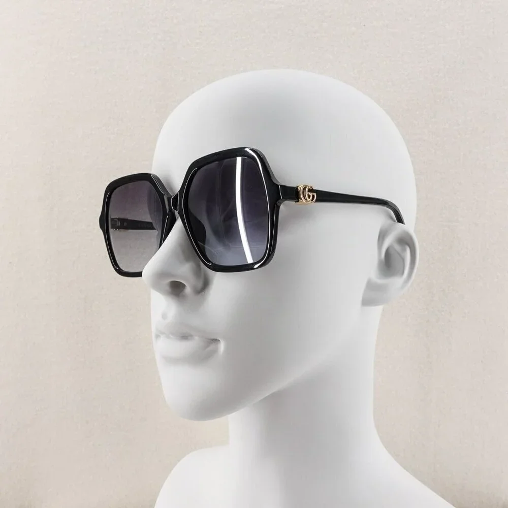 Gucci GG1072 Sunglasses Black Gray OS - Picture 10 of 15